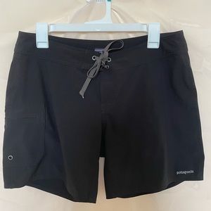 Patagonia Black Wavefarer Board Shorts